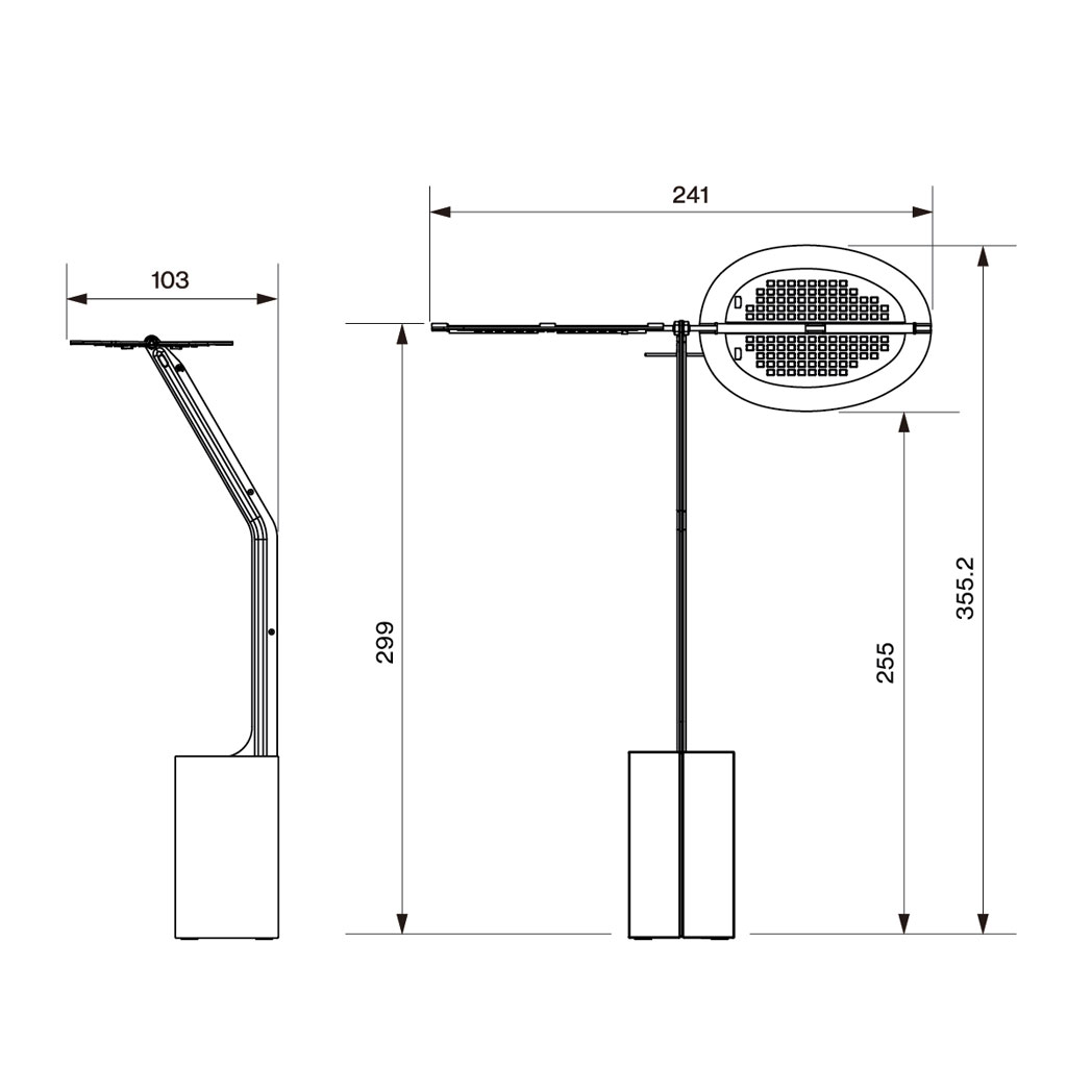 Sage bordslampa portabel